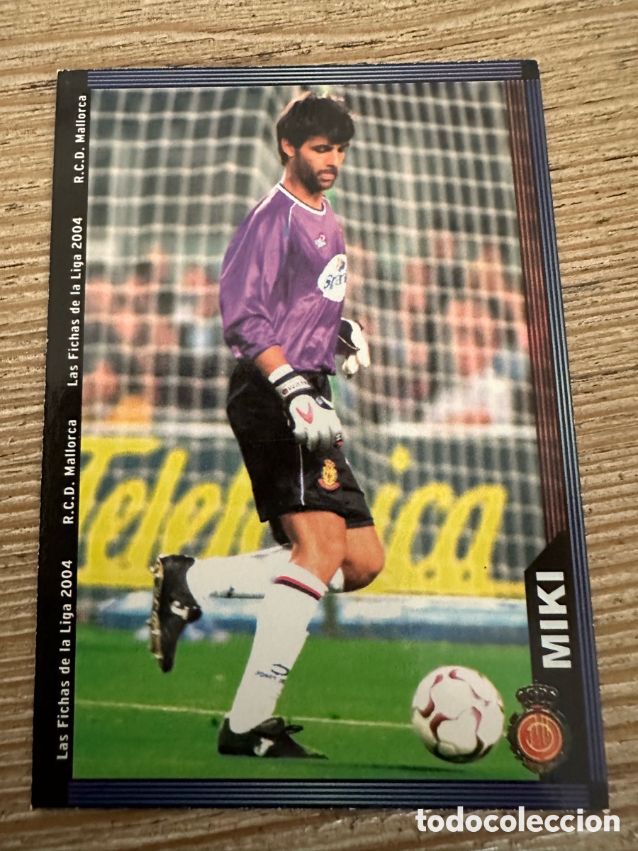 Trading Cards: MIKI MALLORCA 221 LAS FICHAS DE LA LIGA 2004 MUNDICROMO 2003-04 03 04