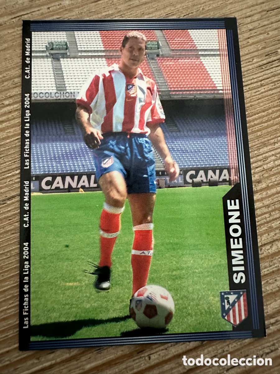 Trading Cards: SIMEONE AT MADRID 311 LAS FICHAS DE LA LIGA 2004 MUNDICROMO 2003-04 03 04