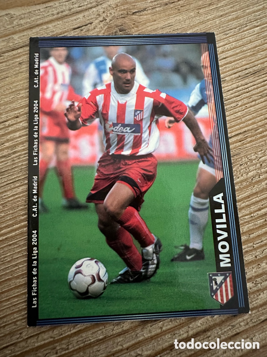 Trading Cards: MOVILLA AT MADRID 313 LAS FICHAS DE LA LIGA 2004 MUNDICROMO 2003-04 03 04