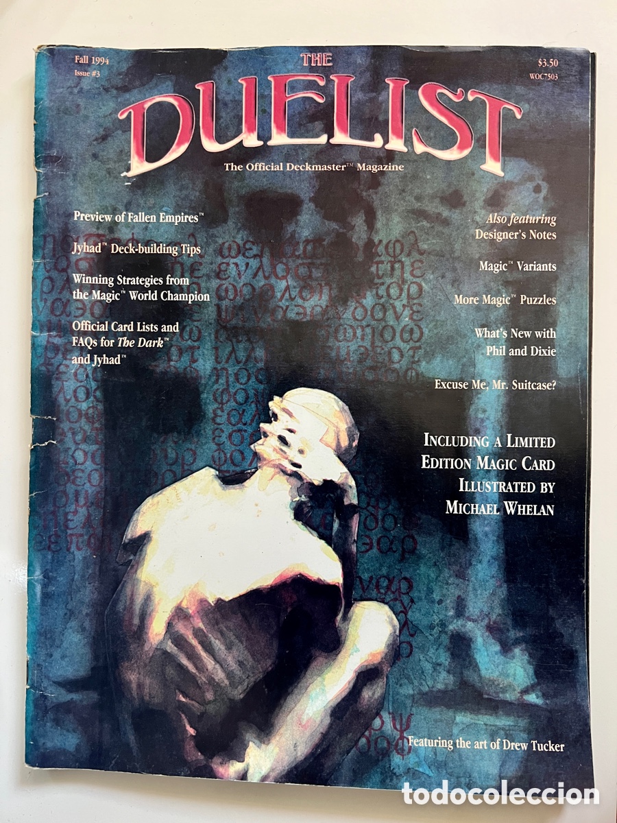 Trading Cards: MAGIC THE GATHERING. THE DUELIST N&deg; 3