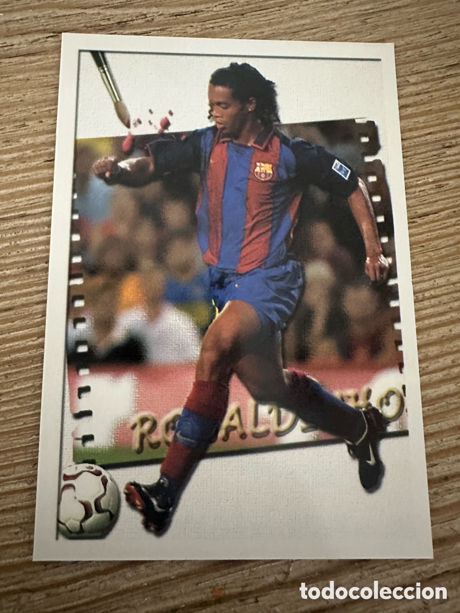 Trading Cards: RONALDINHO FC BARCELONA LOS + CREATIVOS 685 LAS FICHAS DE LA LIGA 2004 MUNDICROMO 2003-04 03 04