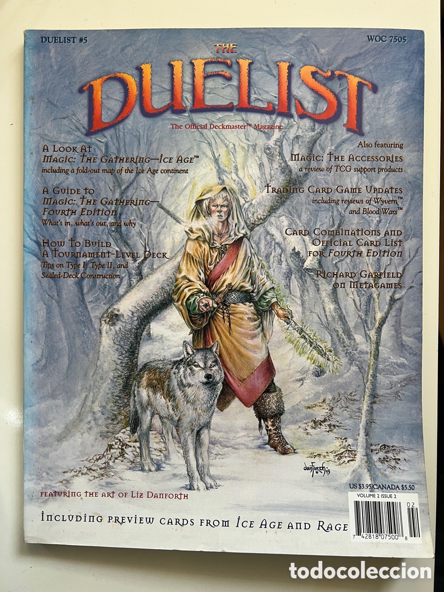 Trading Cards: MAGIG THE GATHERING. DUELIST N&ordm;5