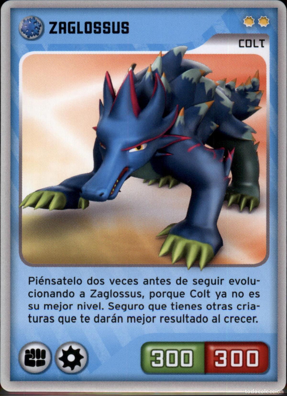 Trading Cards: Zaglossus Colt N&ordm; 83 Invizimals Desaf&iacute;os Ocultos 2013 Panini 2013