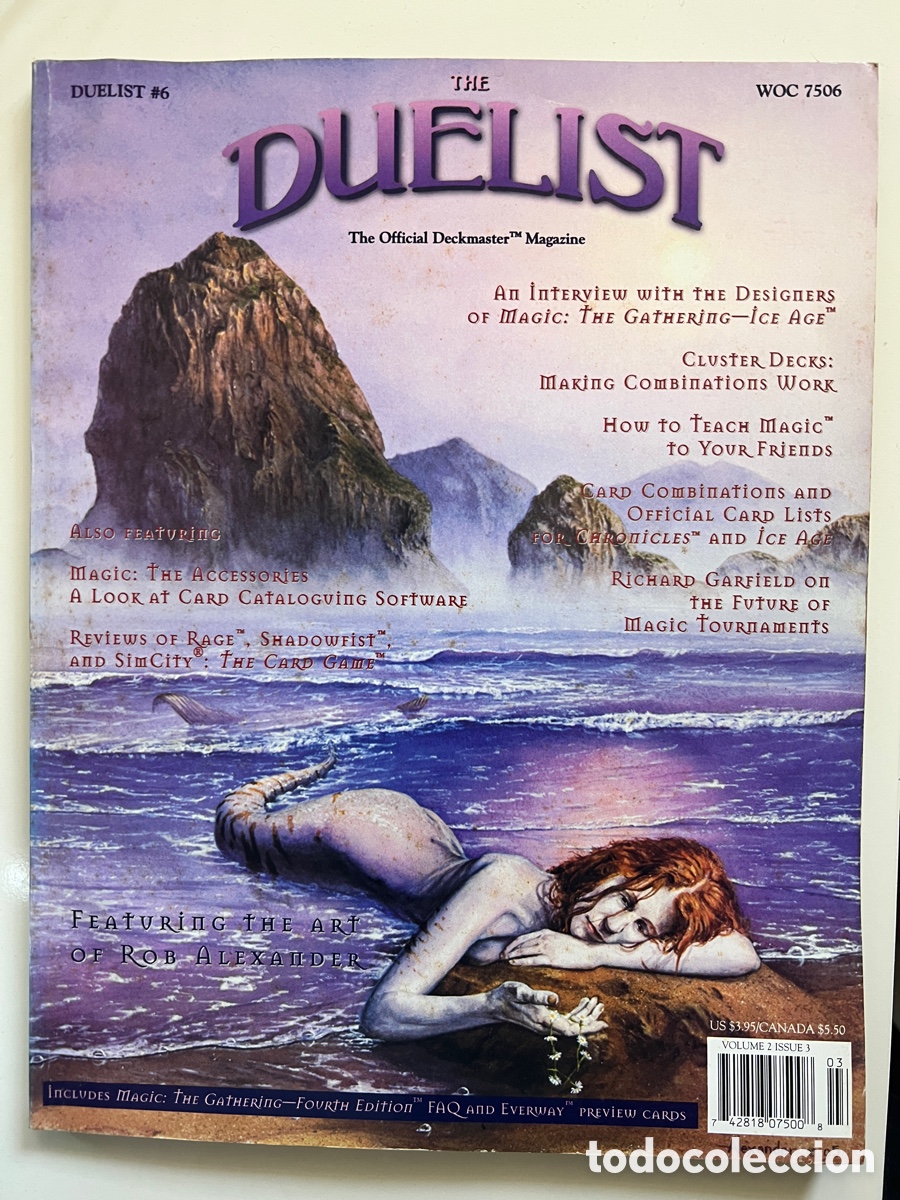 Trading Cards: MAGIC THE GATHERING. DUELIST N&ordm;6