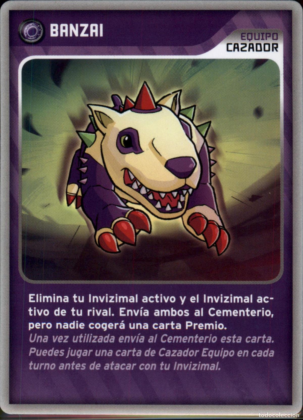 Trading Cards: Banzai Equipo Cazador N&ordm; 357 Invizimals Desaf&iacute;os Ocultos 2013 Panini 13