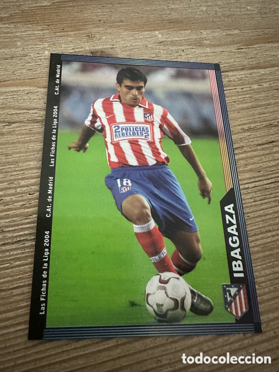Trading Cards: IBAGAZA AT MADRID 582 + LAS FICHAS DE LA LIGA 2004 MUNDICROMO 2003-04 03 04