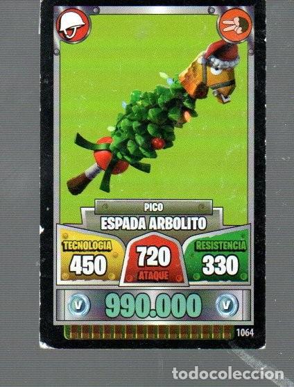 Trading Cards: CROMO CARTAS DE FORTNITE SIN PEGAR A&Ntilde;O 2019 DEL FLASH GORDON N &ordm; 1064 PICO ESPADA ARBOLITO