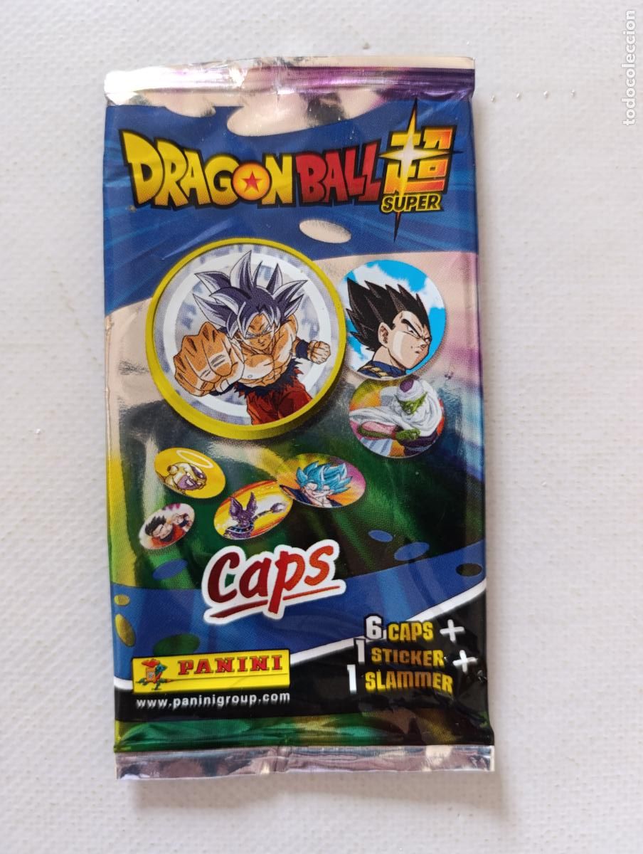 Trading Cards: SOBRE VACIO DRAGON BALL SUPER CAPS - PANINI - ESTA VACIO (209A)