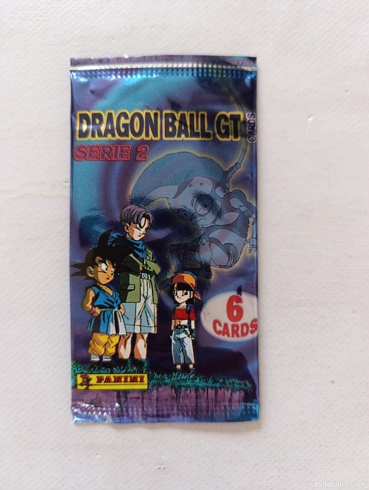 Trading Cards: SOBRE VACIO DRAGON BALL GT CARDS SERIE 2 - PANINI - ITALIANO - ESTA VACIO (209A)