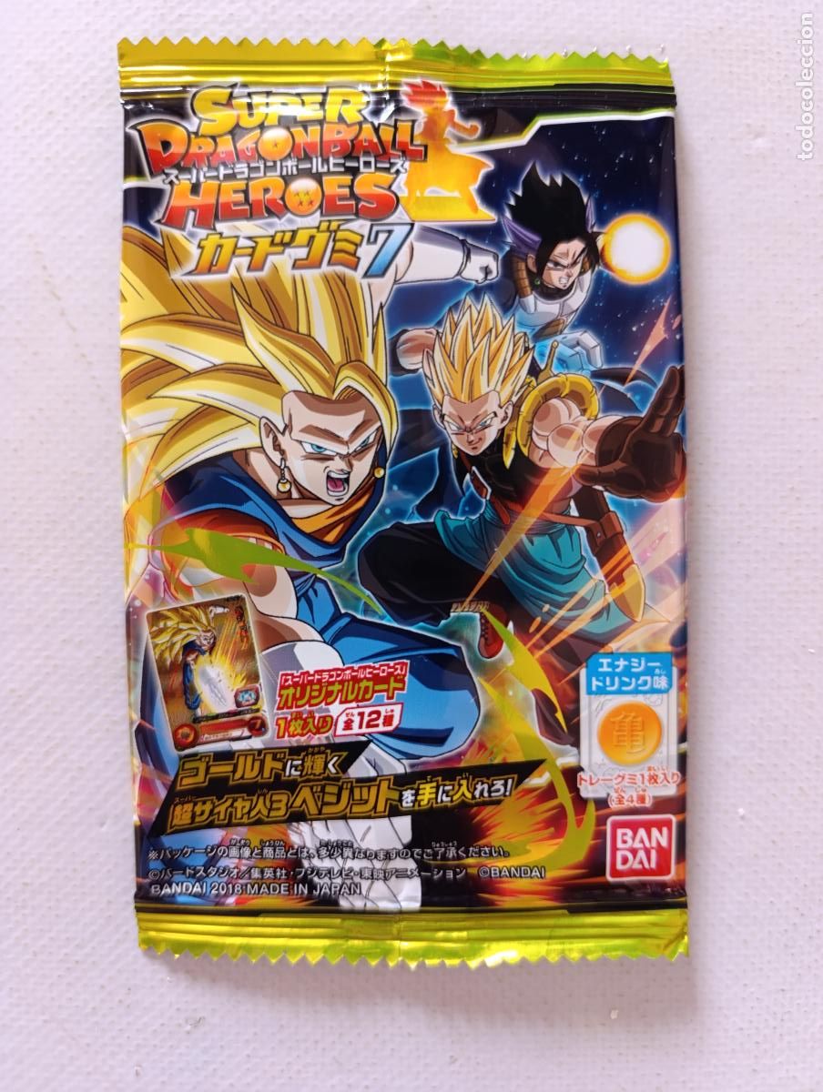 Trading Cards: SOBRE VACIO SUPER DRAGON BALL HEROES - BANDAI - JAPON 2018 - ESTA VACIO (209A)
