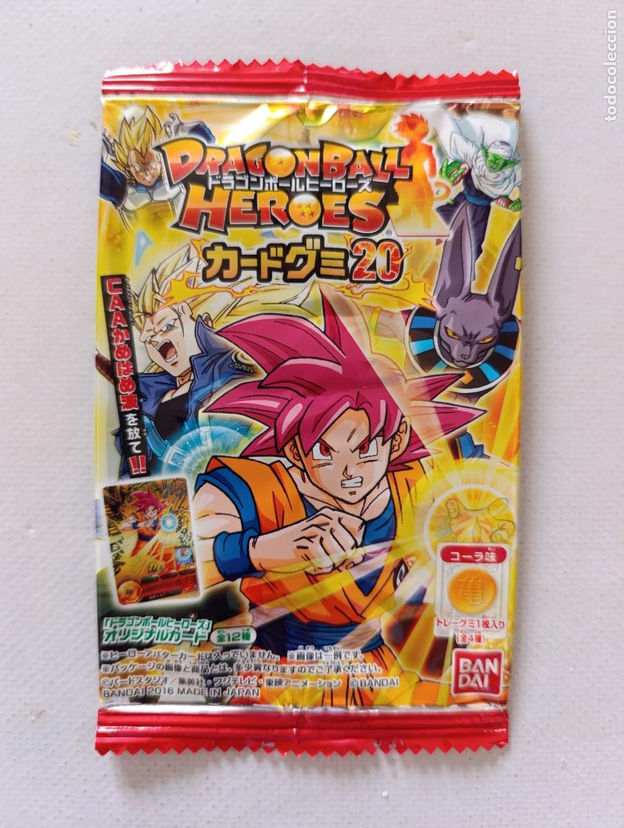Trading Cards: SOBRE VACIO DRAGON BALL HEROES - BANDAI - JAPON 2016 - ESTA VACIO (209A)