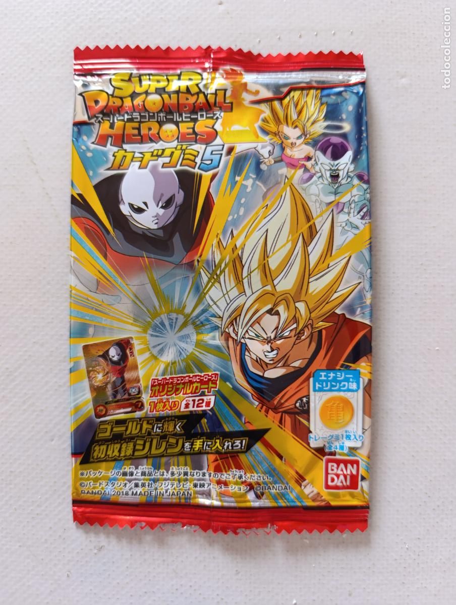 Trading Cards: SOBRE VACIO SUPER DRAGON BALL HEROES - BANDAI - JAPON 2018 - ESTA VACIO (209A)