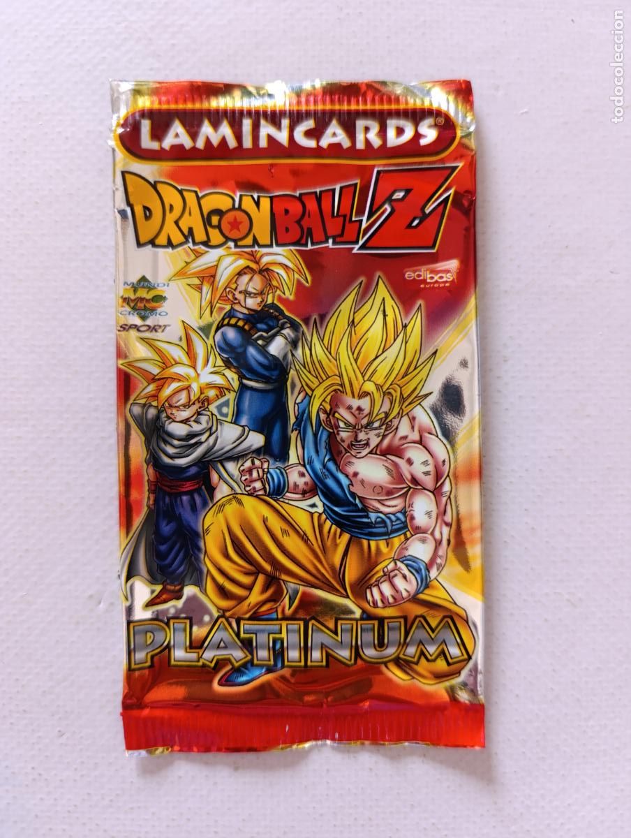 Trading Cards: SOBRE VACIO DRAGON BALL Z LAMINCARDS PLATINUM - EDIBAS - ESTA VACIO (209A)
