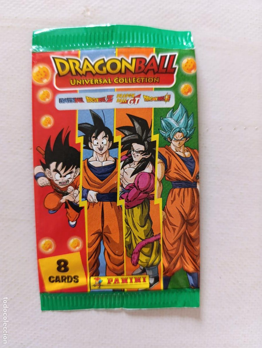 Trading Cards: SOBRE VACIO DRAGON BALL UNIVERSAL COLLECTION - PANINI - ESTA VACIO (209A)