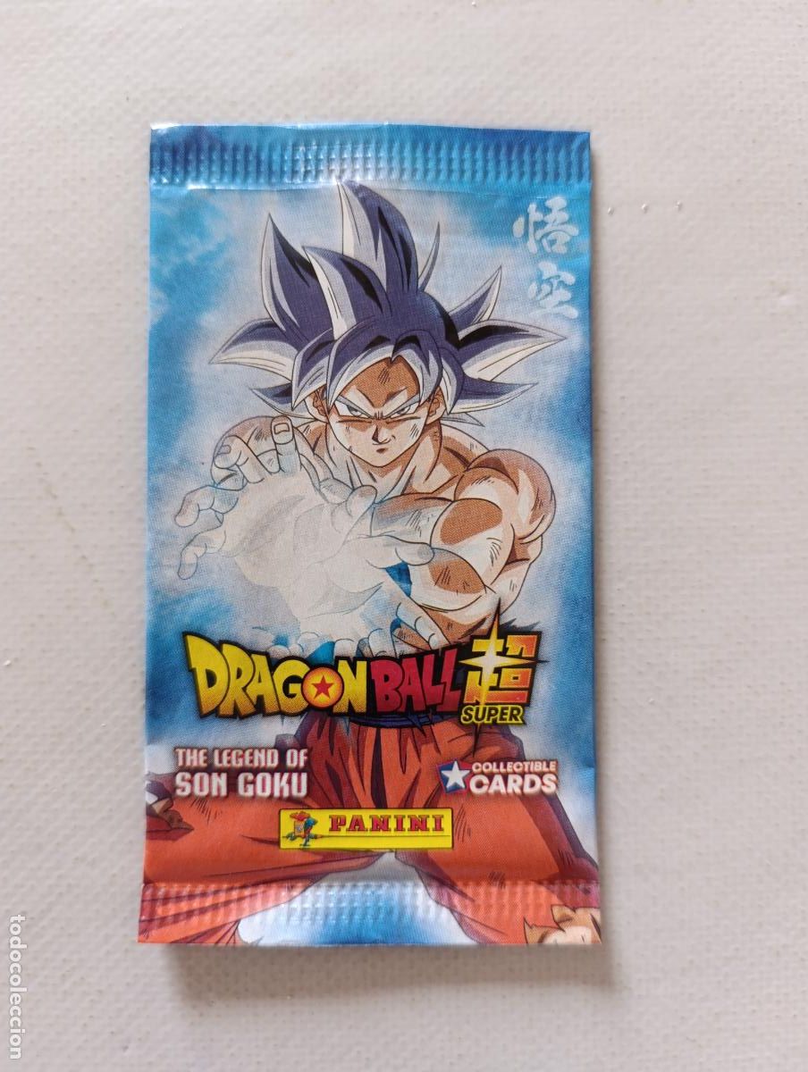 Trading Cards: SOBRE VACIO DRAGON BALL SUPER THE LEGEND OF SON GOKU COLLECTIBLE CARDS - GOKU - PANINI (209A)