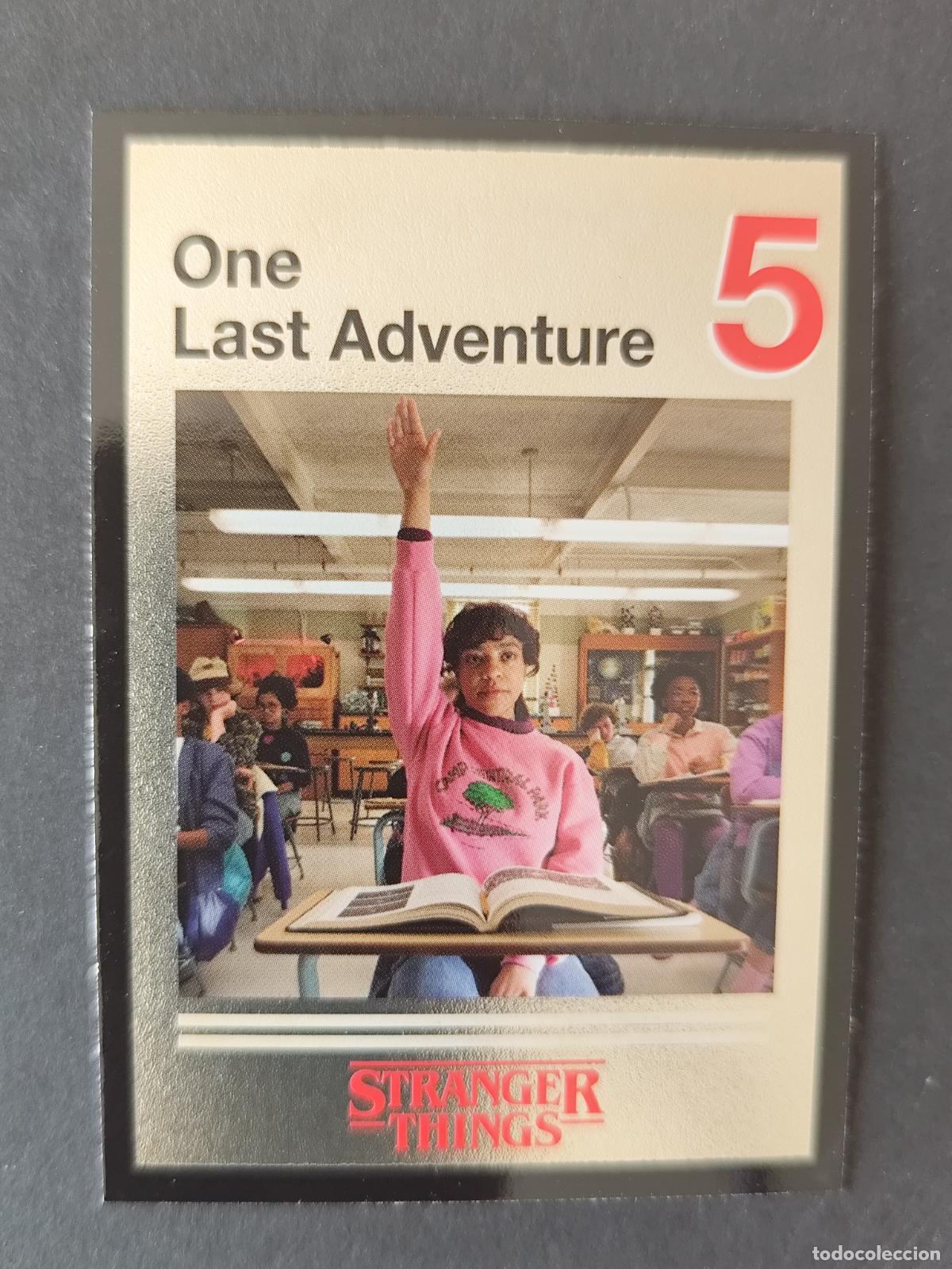 Trading Cards: CARD 103 UNA &Uacute;LTIMA AVENTURA STRANGER THINGS THIS IS OUR STORY 2026 PANINI
