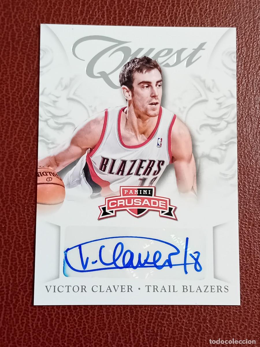 Trading Cards: Rookie Card Auto 11 Victor Claver Crusade 2012-13
