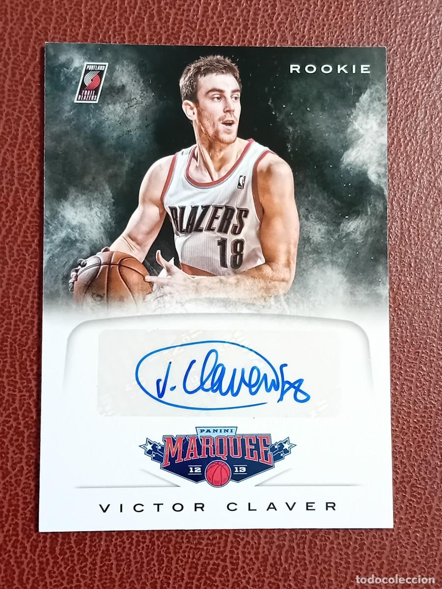 Trading Cards: Rookie Card Auto 16 Victor Claver Marquee 2012-13