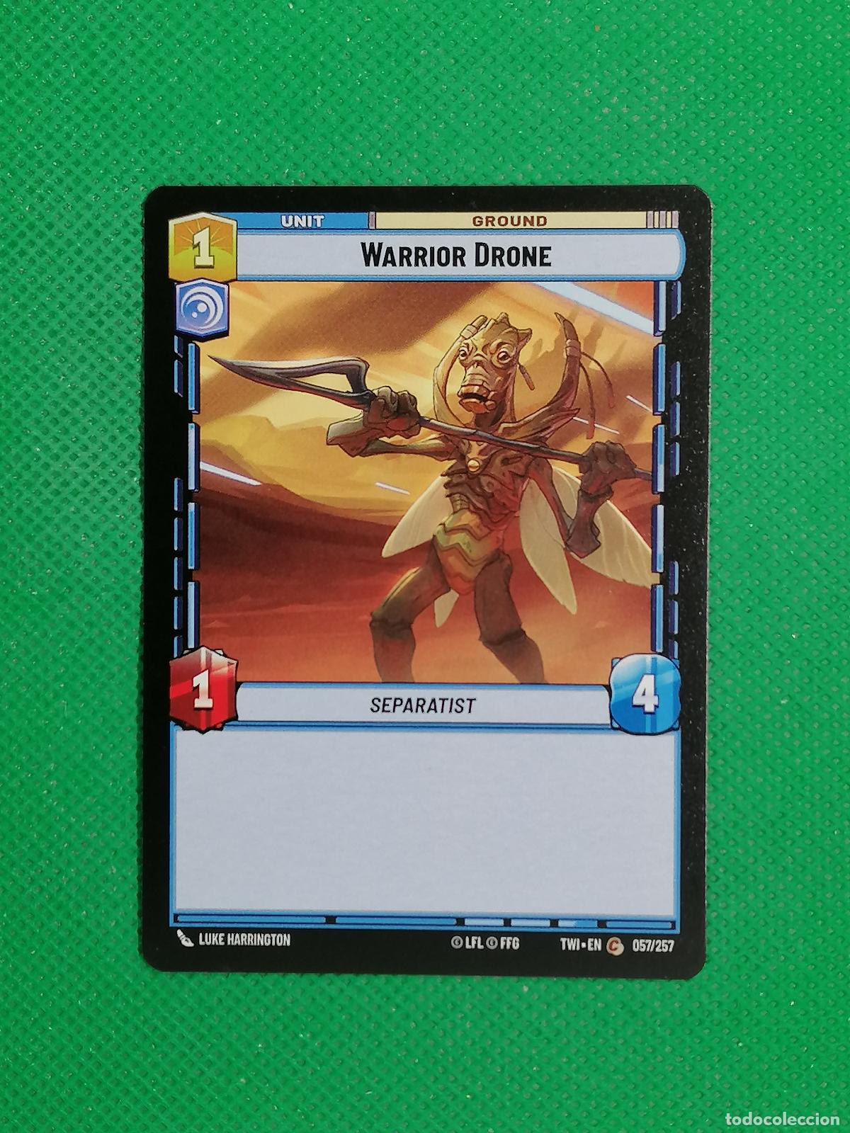 Trading Cards: WARRIOR DRONE 057/257 ⚽ STAR WARS UNLIMITED TRADING CARD GAME ⚽