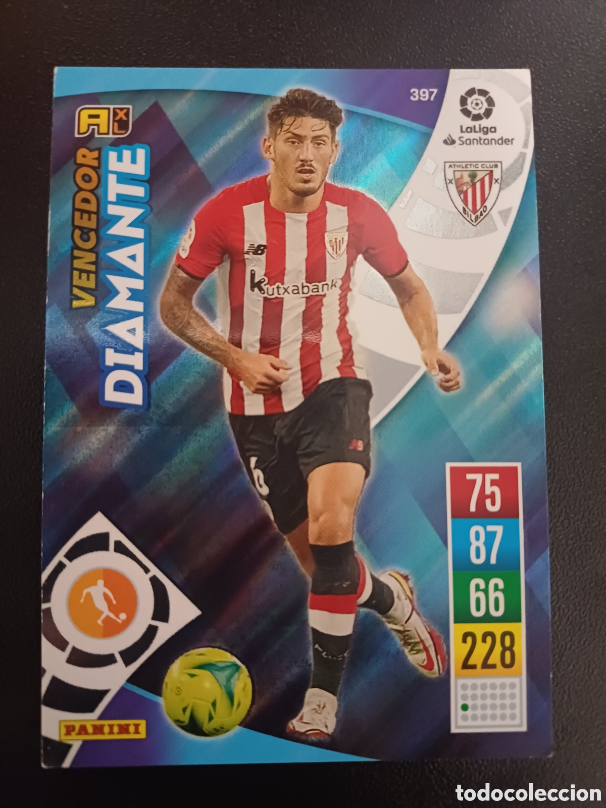 Trading Cards: #397 VENCEDOR ATHLETIC CLUB BILBAO DIAMANTE PANINI ADRENALYN XL 2021-22