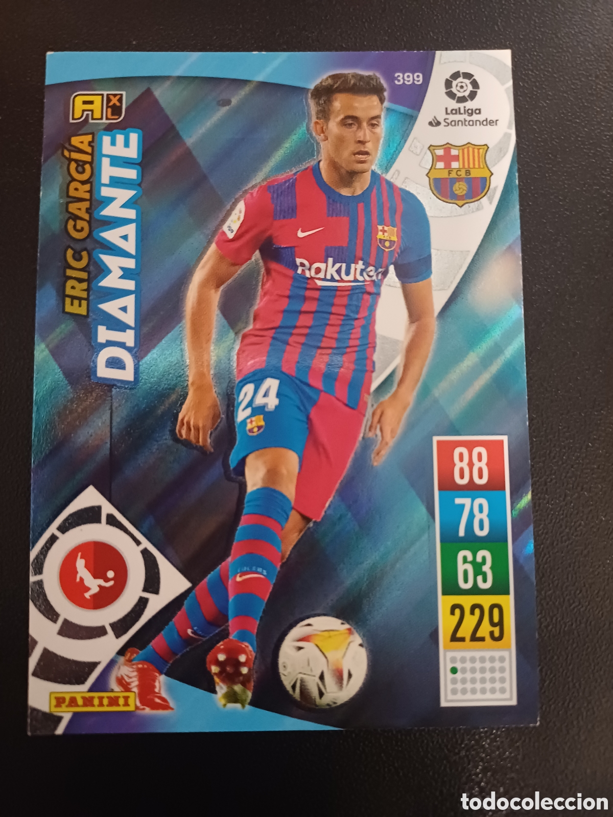 Trading Cards: #399 ERIC GARCIA FC BARCELONA DIAMANTE PANINI ADRENALYN XL 2021-22