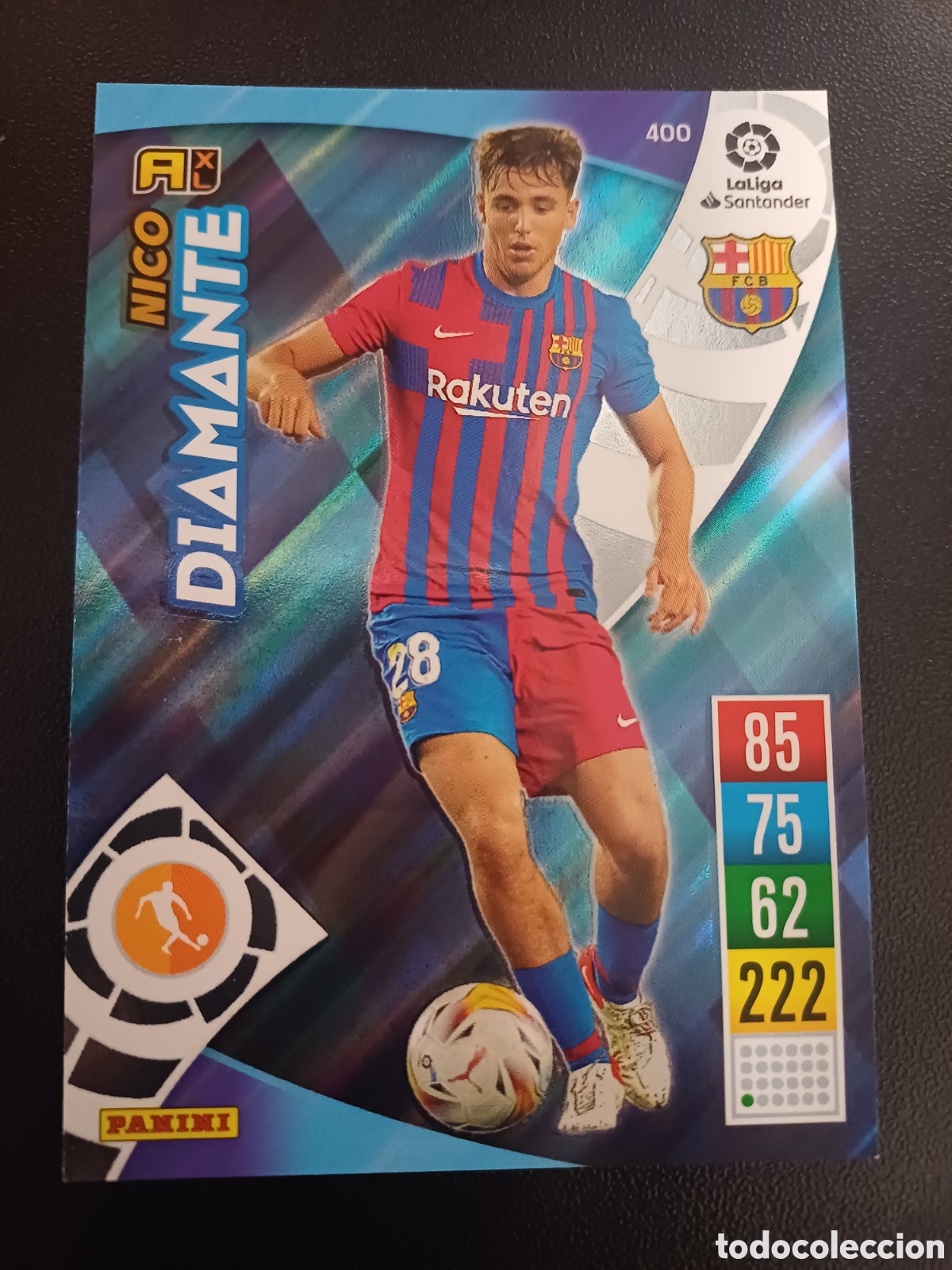 Trading Cards: #400 NICO FC BARCELONA DIAMANTE PANINI ADRENALYN XL 2021-22