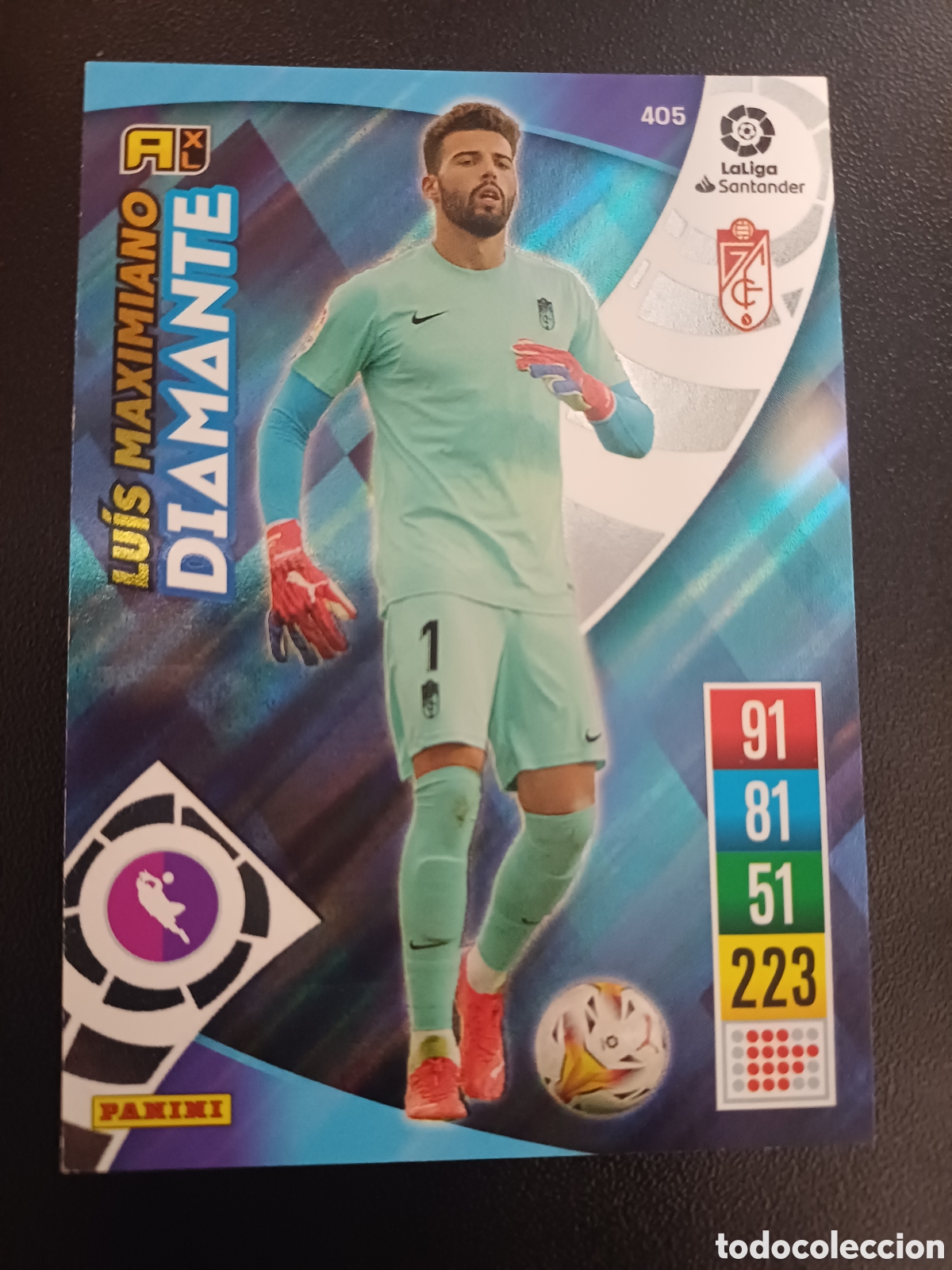 Trading Cards: #405 LUIS MAXIMIANO GRANADA CF DIAMANTE PANINI ADRENALYN XL 2021-22