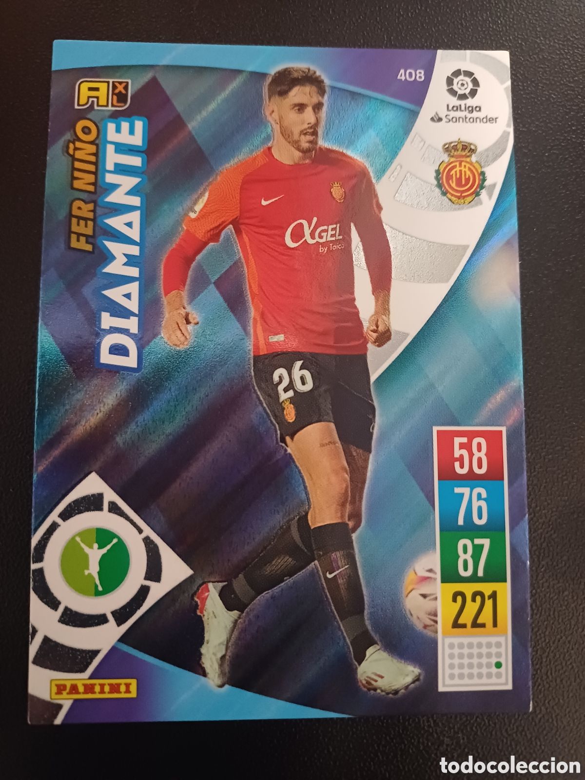 Cartas Colecion&aacute;veis: #408 FER NI&Ntilde;O CA OSASUNA DIAMANTE PANINI ADRENALYN XL 2021-22