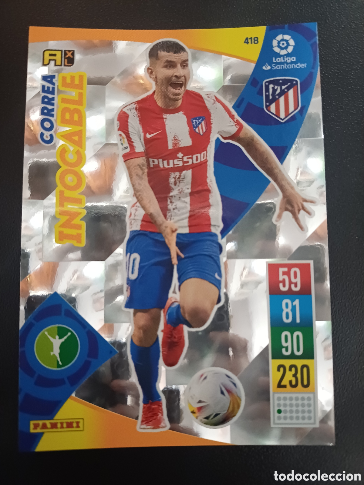 Trading Cards: #418 CORREA ATLETICO DE MADRID INTOCABLE PANINI ADRENALYN XL 2021-22