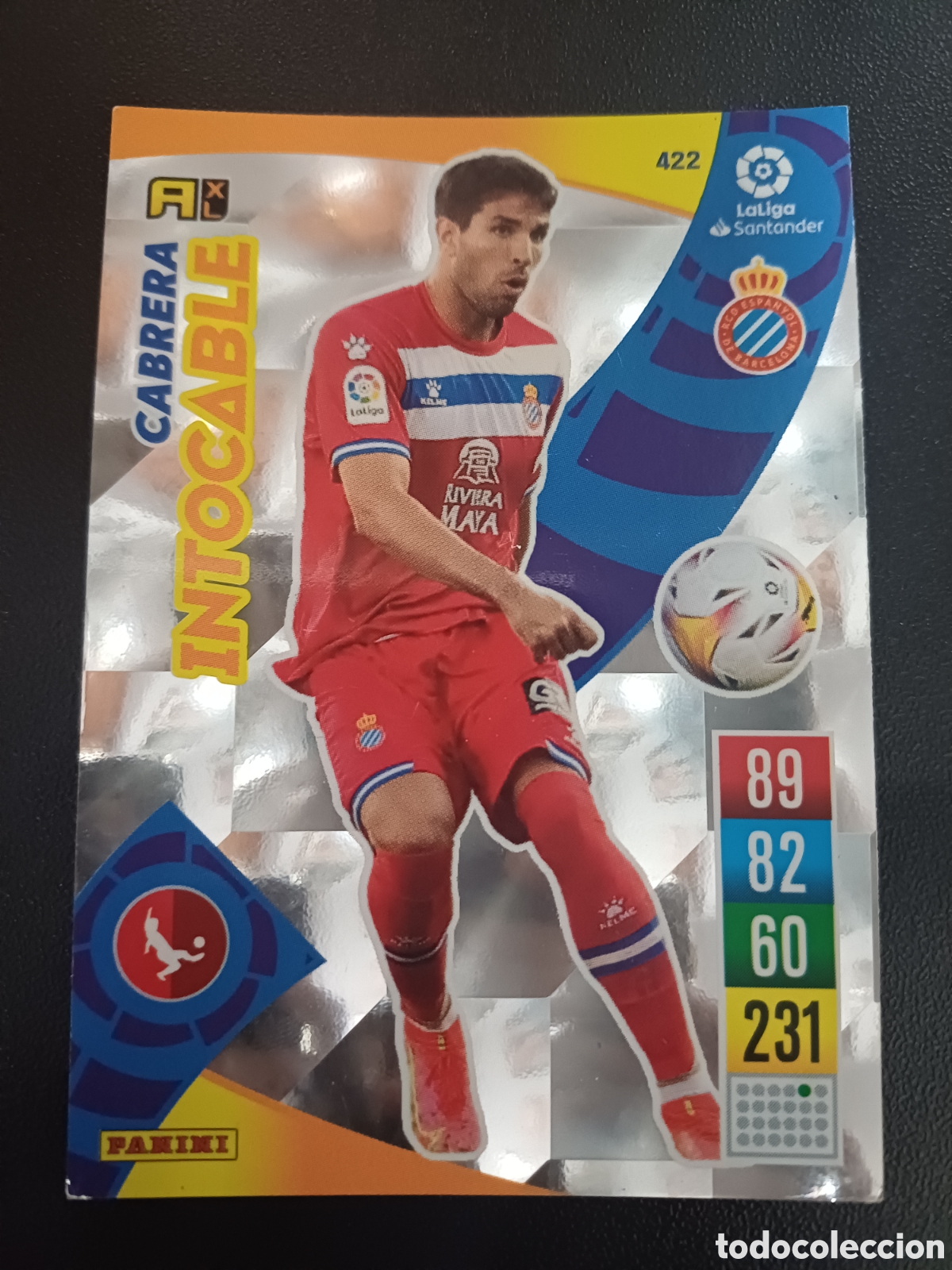 Trading Cards: #422 CABRERA RCD ESPANYOL INTOCABLE PANINI ADRENALYN XL 2021-22