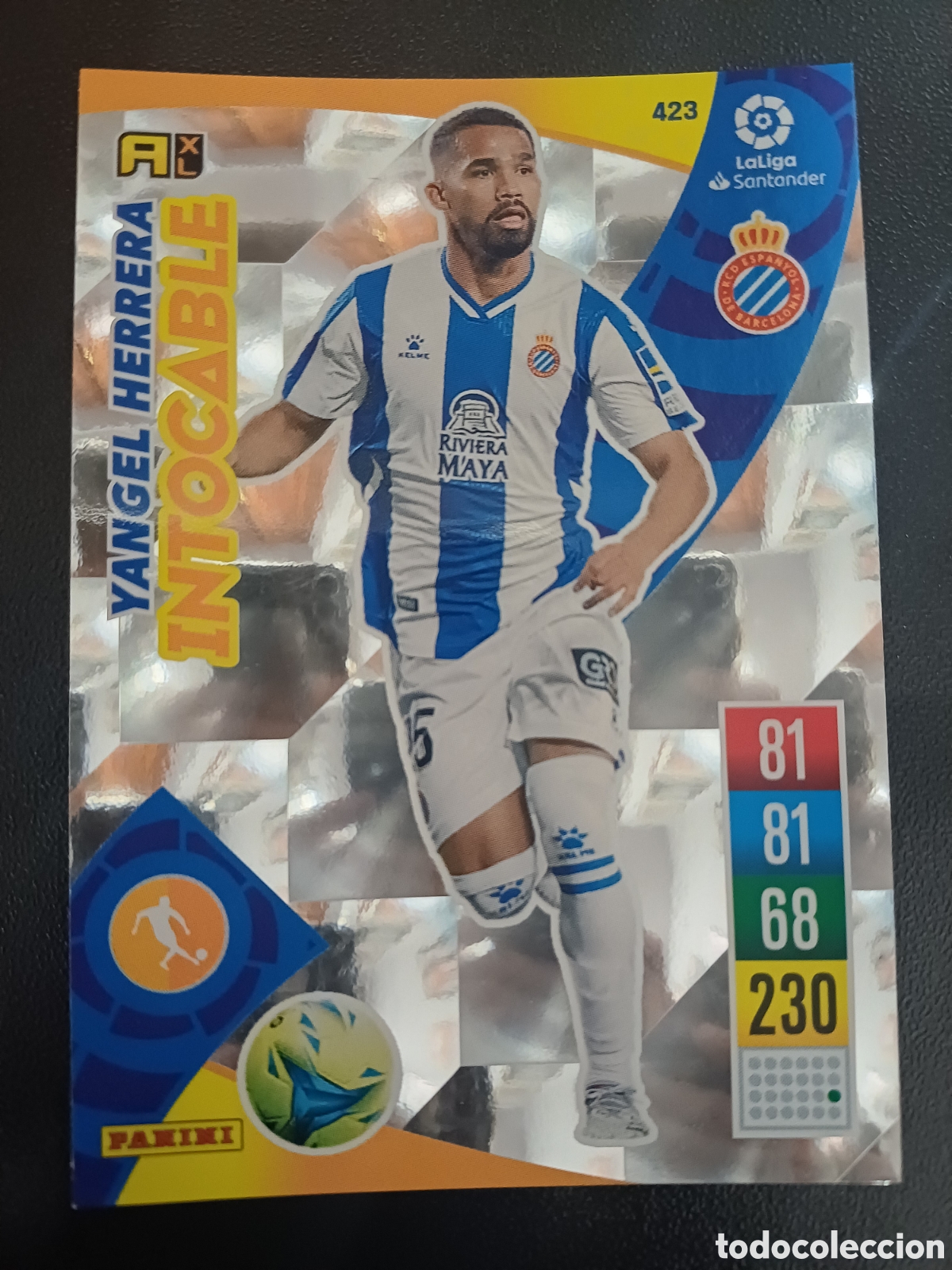 Trading Cards: #423 YANGEL HERRERA RCD ESPANYOL INTOCABLE PANINI ADRENALYN XL 2021-22