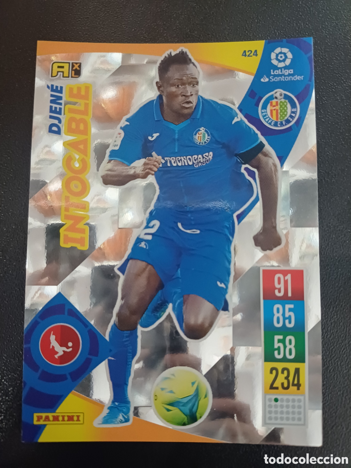 Trading Cards: #424 DJENE GETAFE SAD INTOCABLE PANINI ADRENALYN XL 2021-22