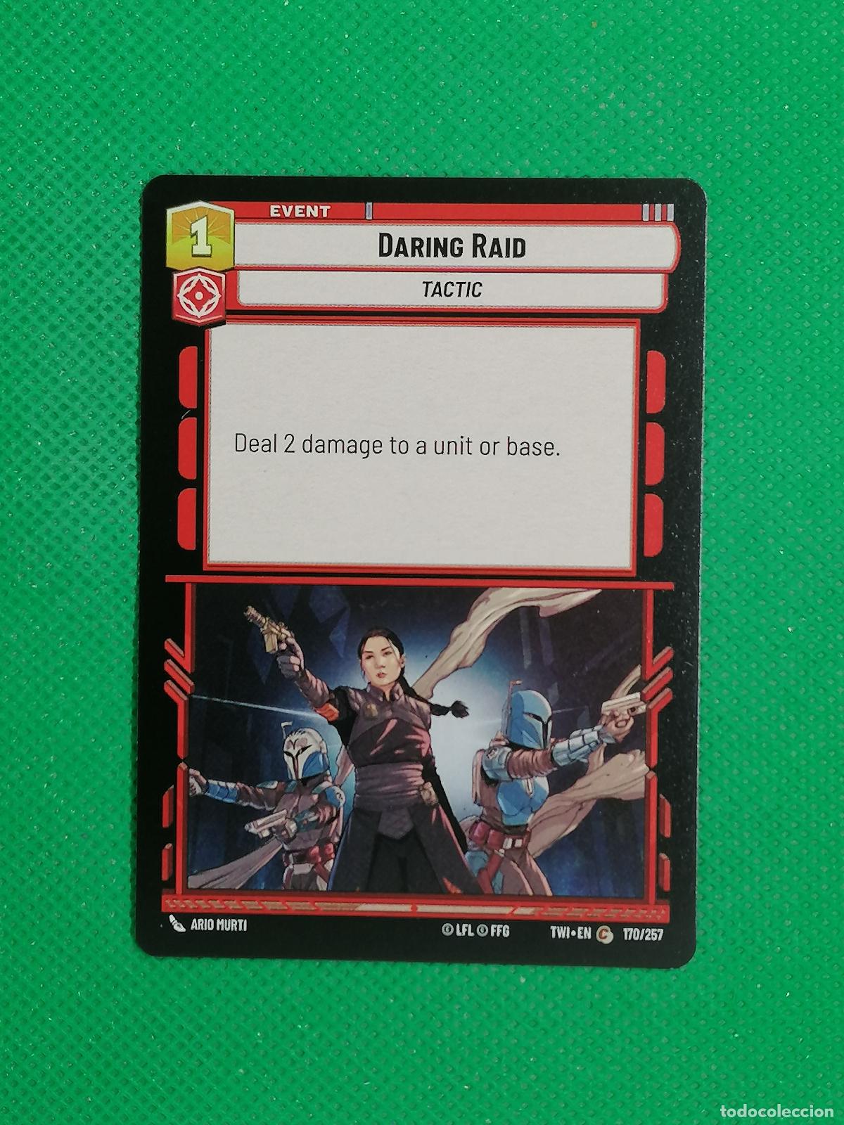 Trading Cards: DARING RAID 170/257 ⚽ STAR WARS UNLIMITED TRADING CARD GAME ⚽