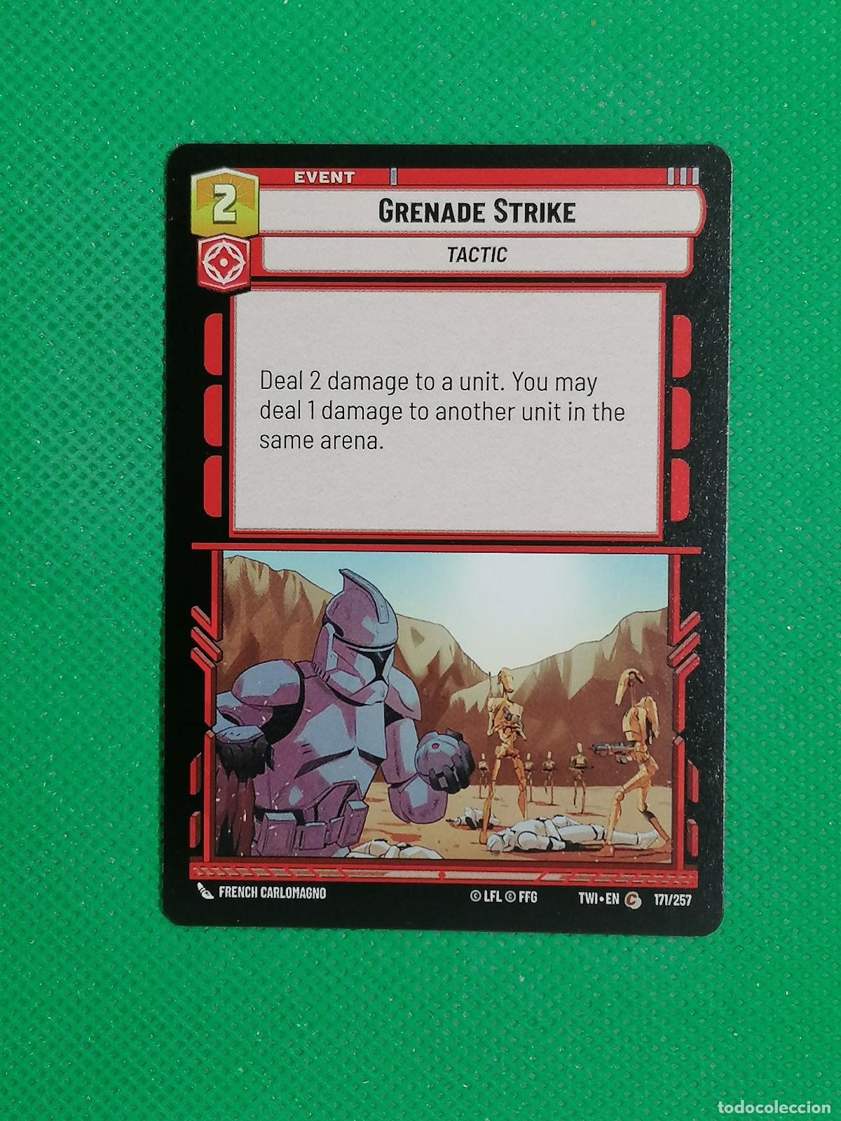 Trading Cards: GREANDE STRIKE 171/257 ⚽ STAR WARS UNLIMITED TRADING CARD GAME ⚽