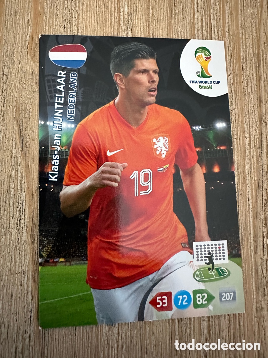 Trading Cards: HUNTELAAR PAISES BAJOS ADRENALYN XL BRASIL 2014 WORLD CUP MUNDIAL FUTBOL 14