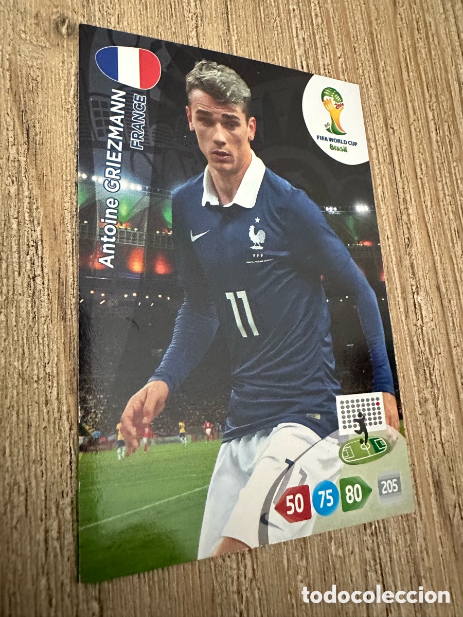Trading Cards: ANTOINE GRIEZMANN FRANCIA ADRENALYN XL BRASIL 2014 WORLD CUP MUNDIAL FUTBOL 14