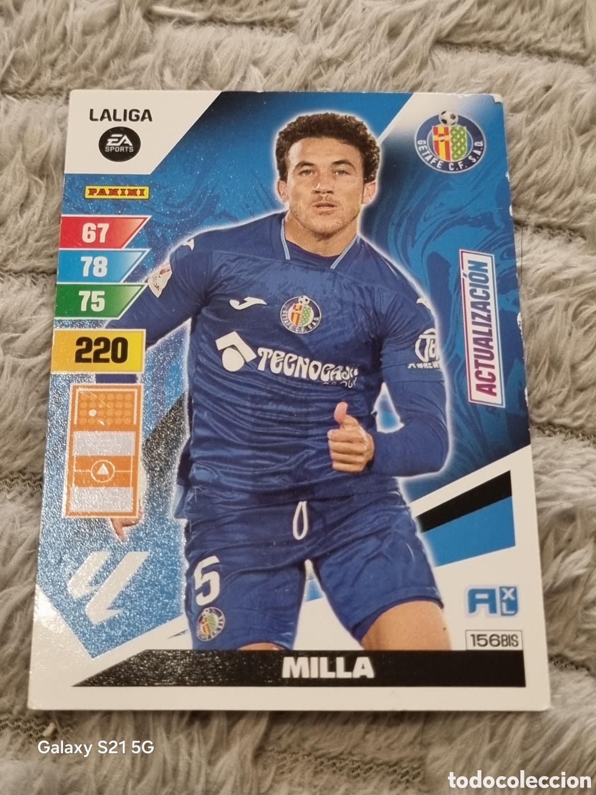 Trading Cards: 156 BIS - MILLA, GETAFE ACTUALIZACI&Oacute;N ADRENALYN 2023-2024