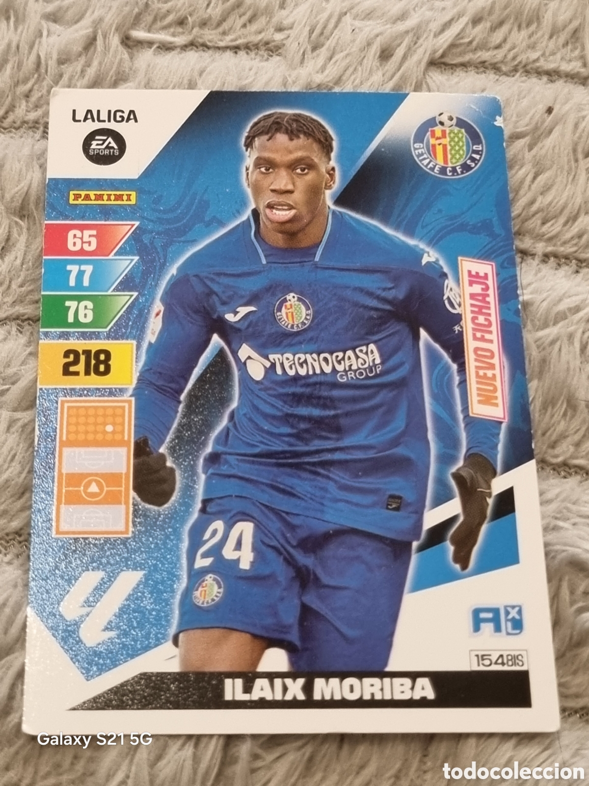 Trading Cards: 154 BIS - ILAIX MORIBA, GETAFE NUEVO FICHAJE ADRENALYN 2023-2024
