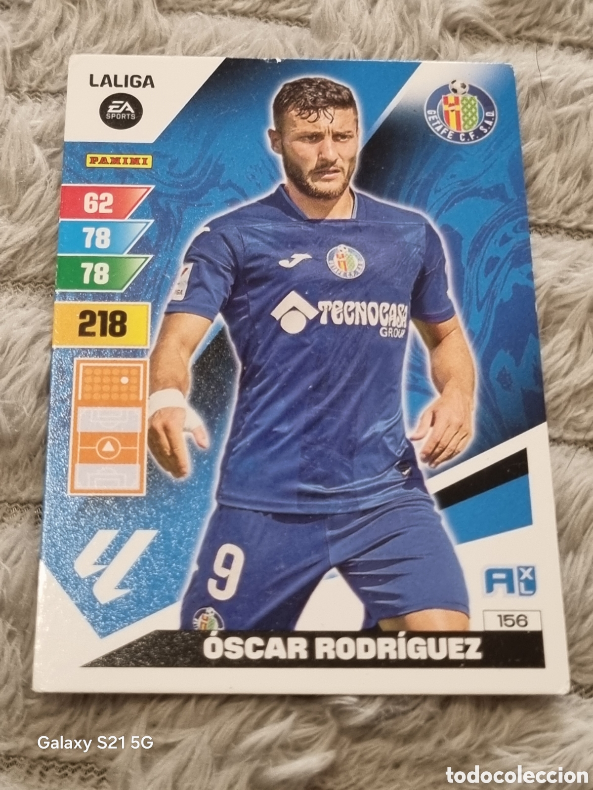 Trading Cards: 156 - OSCAR RODR&Iacute;GUEZ, GETAFE ADRENALYN 2023-2024