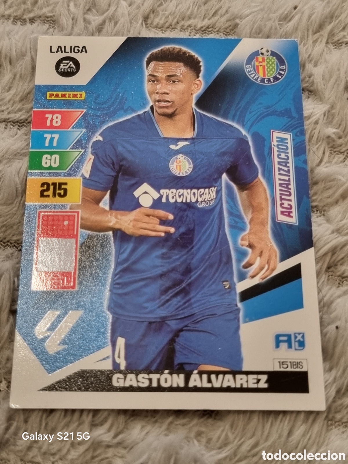Trading Cards: 151 BIS - GASTON &Aacute;LVAREZ, GETAFE ACTUALIZACI&Oacute;N 2023-2024
