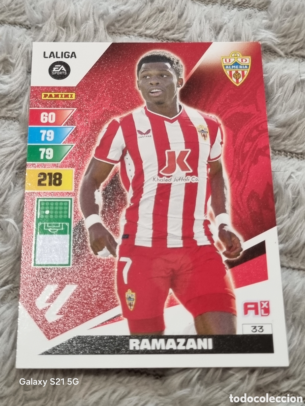 Trading Cards: 33 - RAMAZANI , ALMER&Iacute;A ADRENALYN 2023-2024