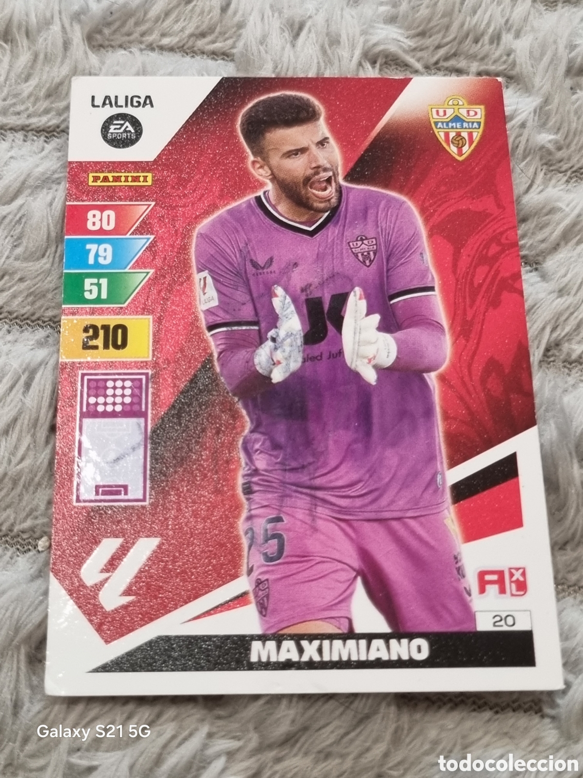 Trading Cards: 20 - MAXIMIANO , ALMER&Iacute;A ADRENALYN 2023-2024