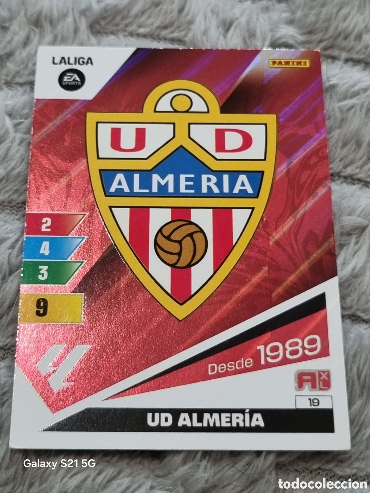 Trading Cards: 19 - ESCUDO ALMER&Iacute;A ADRENALYN 2023-2024
