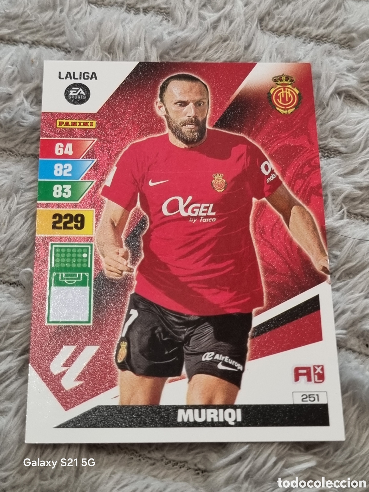 Trading Cards: 251 - MURIQI, MALLORCA ADRENALYN 2023-2024