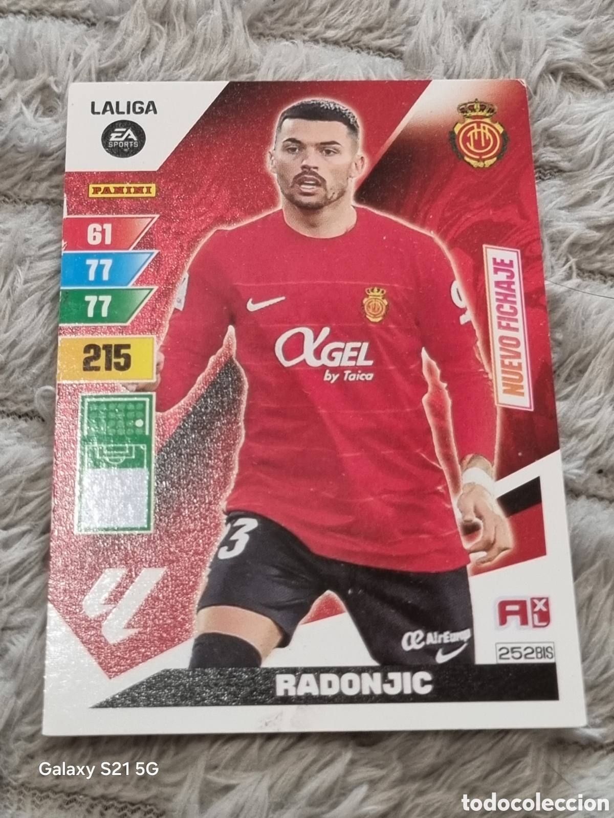 Trading Cards: 252 BIS - RADONJIC , MALLORCA NUEVO FICHAJE ADRENALYN 2023-2024