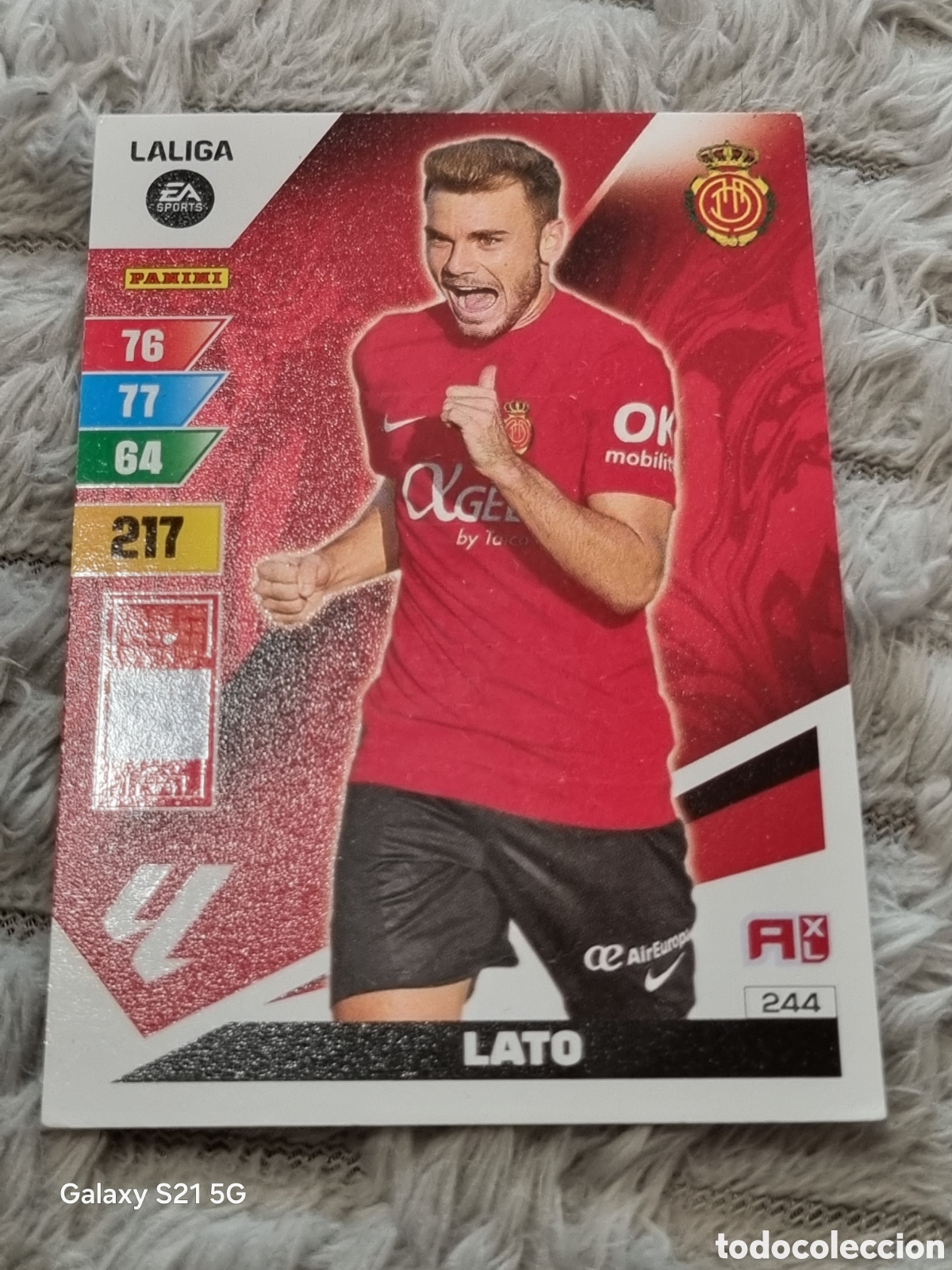 Trading Cards: 244 - LATO , MALLORCA ADRENALYN 2023-2024