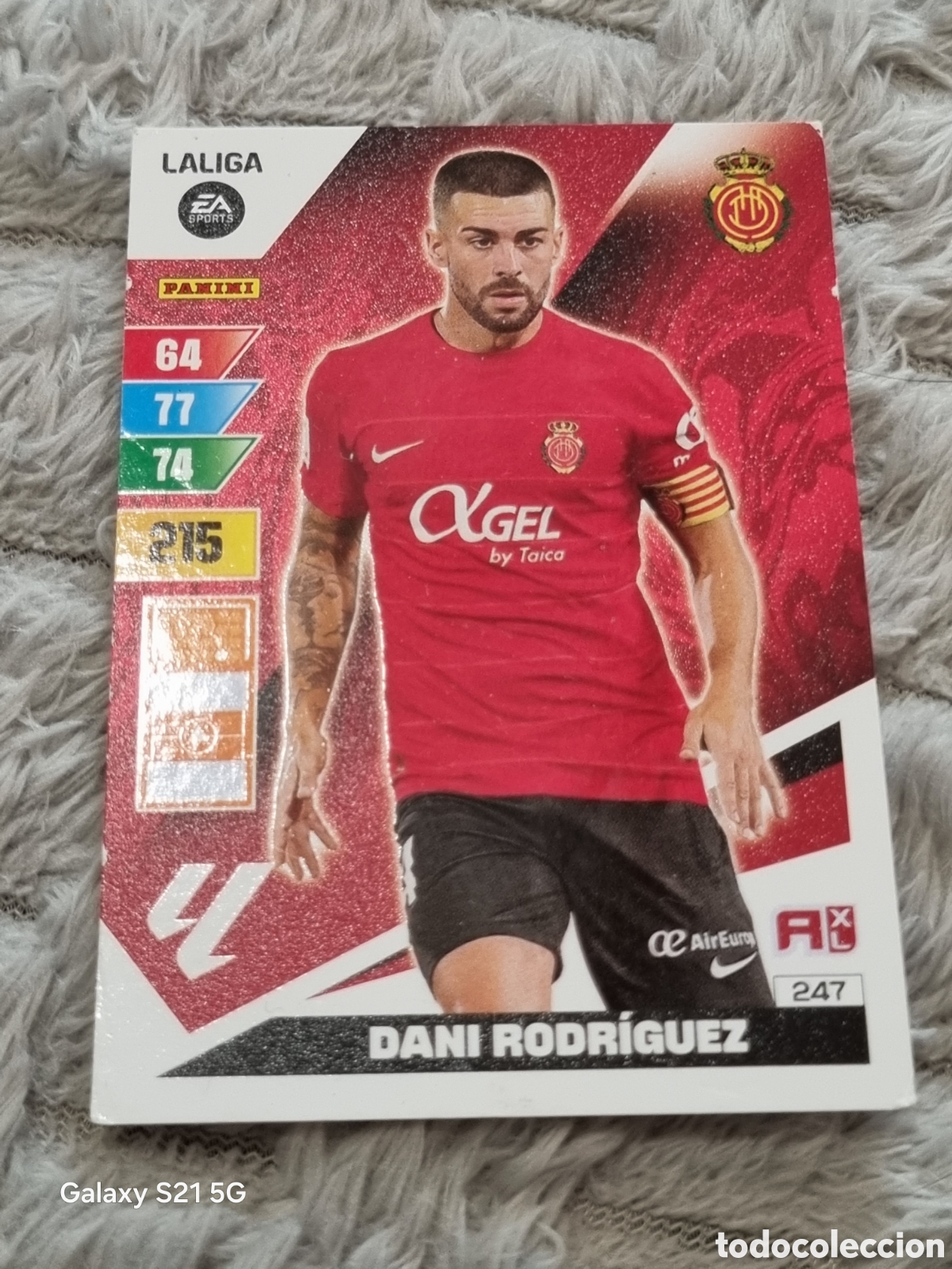 Trading Cards: 247 - DANI RODR&Iacute;GUEZ, MALLORCA ADRENALYN 2023-2024