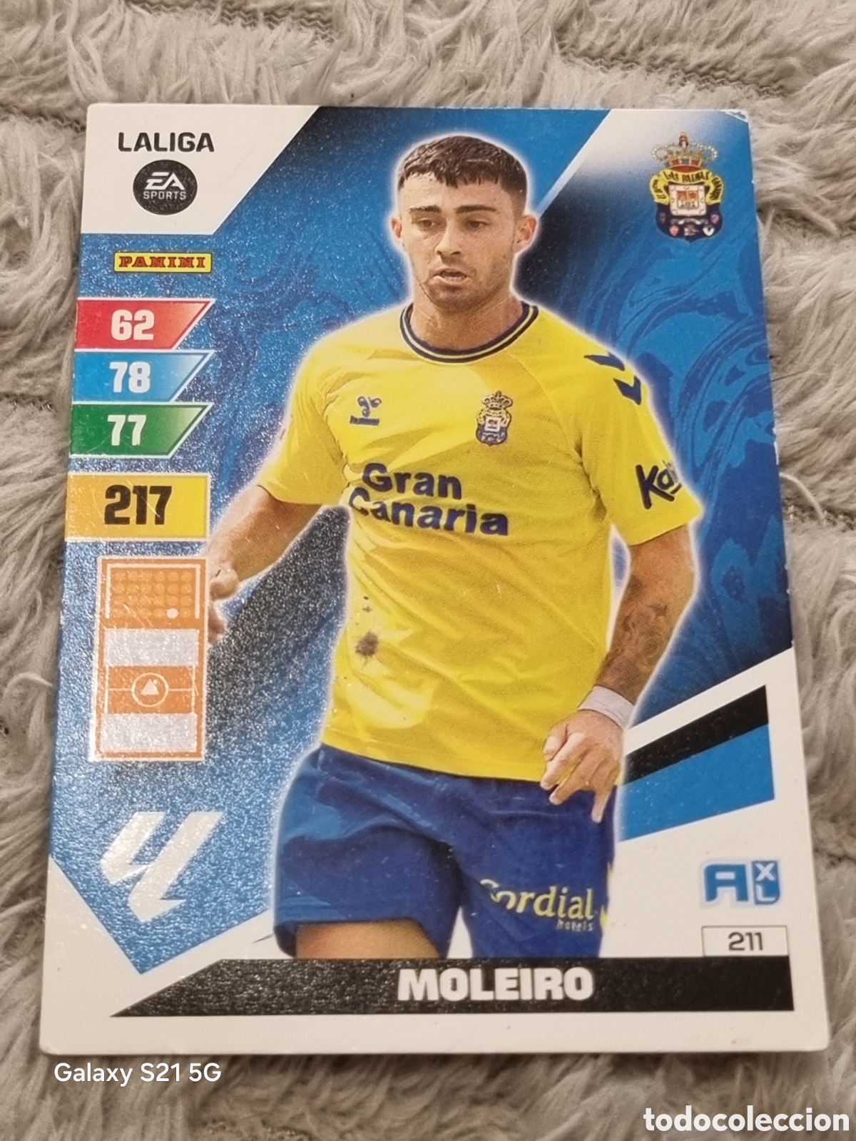 Trading Cards: 211 - MOLEIRO, LAS PALMAS ADRENALYN 2023-2024