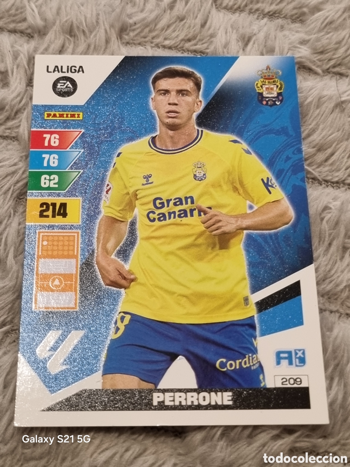 Trading Cards: 209 - PERRONE , LAS PALMAS ADRENALYN 2023-2024