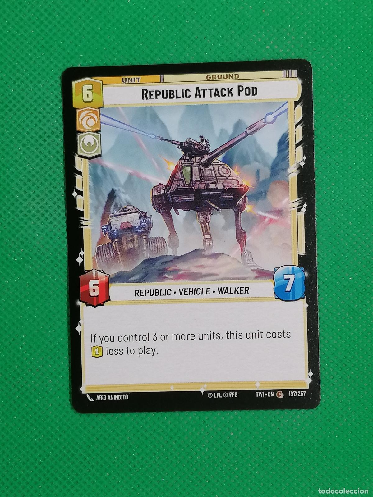 Trading Cards: WOLF PACK ESCORT 191/257 ⚽ STAR WARS UNLIMITED TRADING CARD GAME ⚽